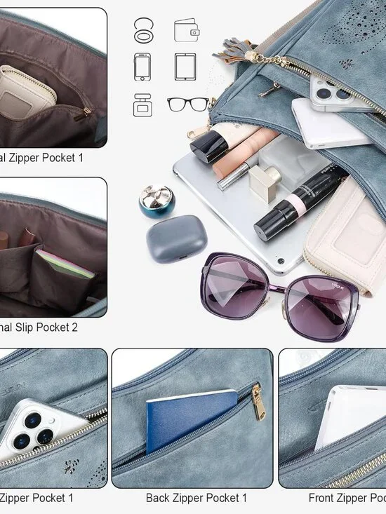 Medium Crossbody Bags for Women Trendy, Women's Butterfly Shoulder Handbags with - Picture 3 of 6